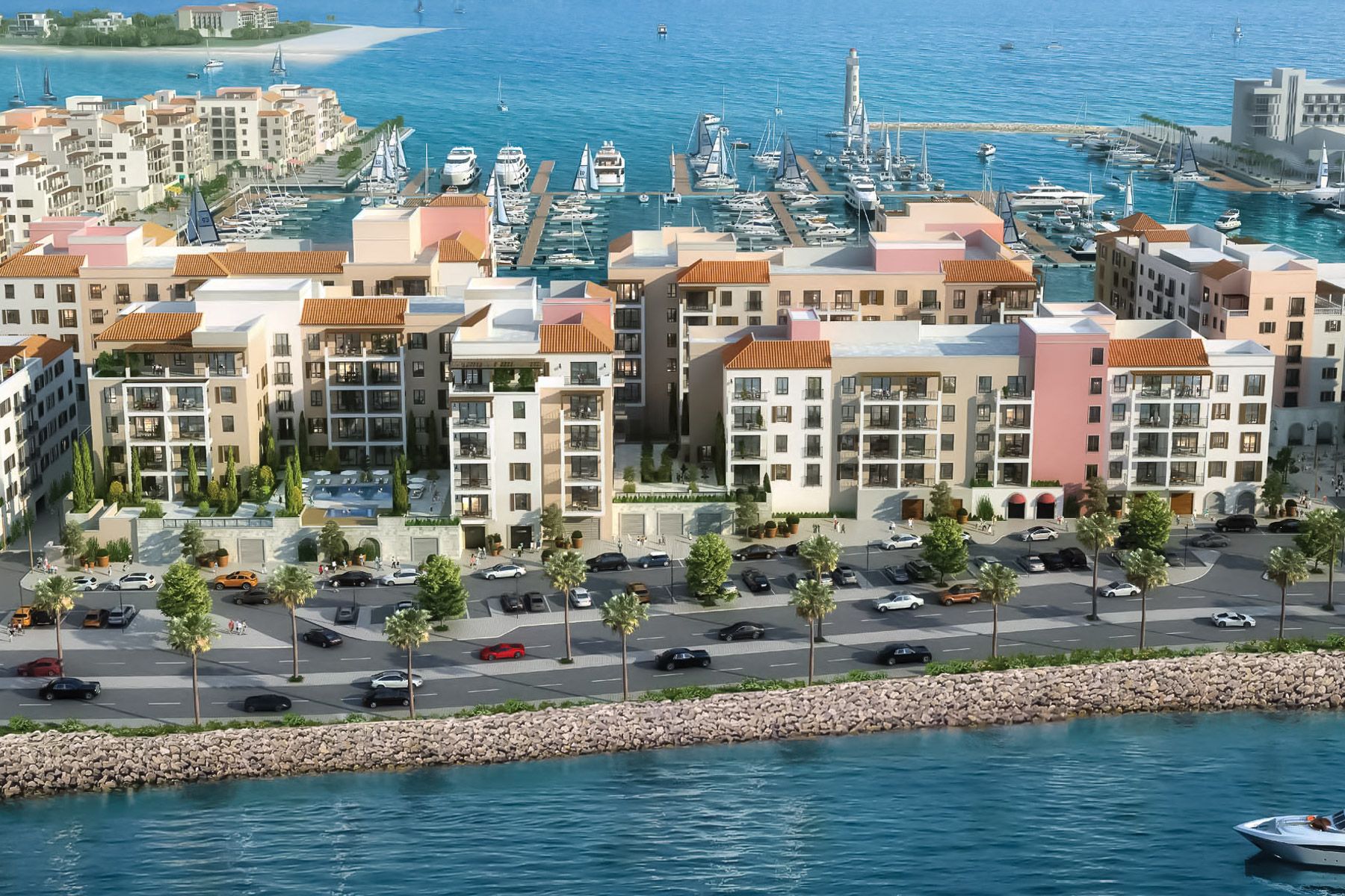 waterfront development in dubai