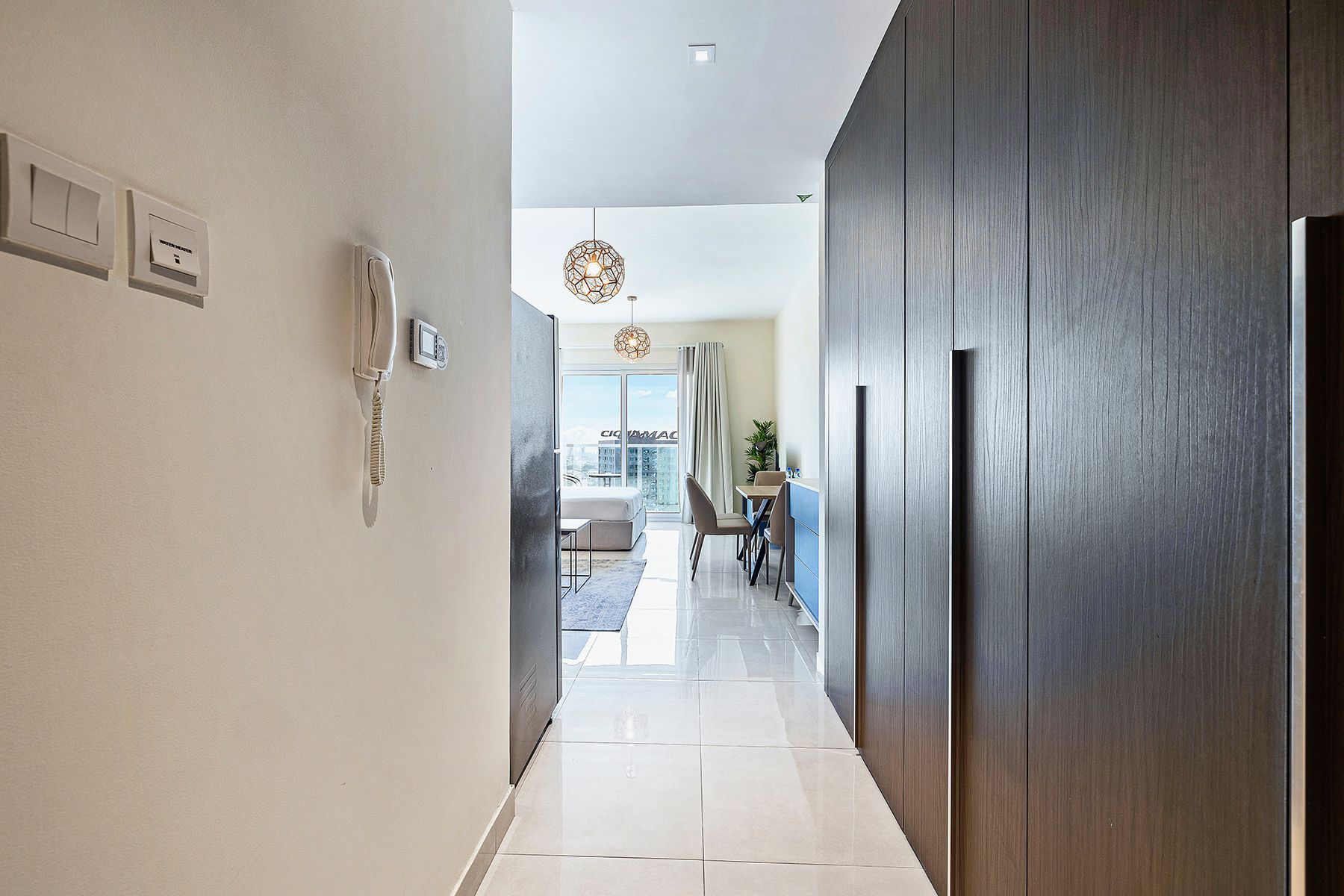 Stylish Studio with Balcony AG Tower