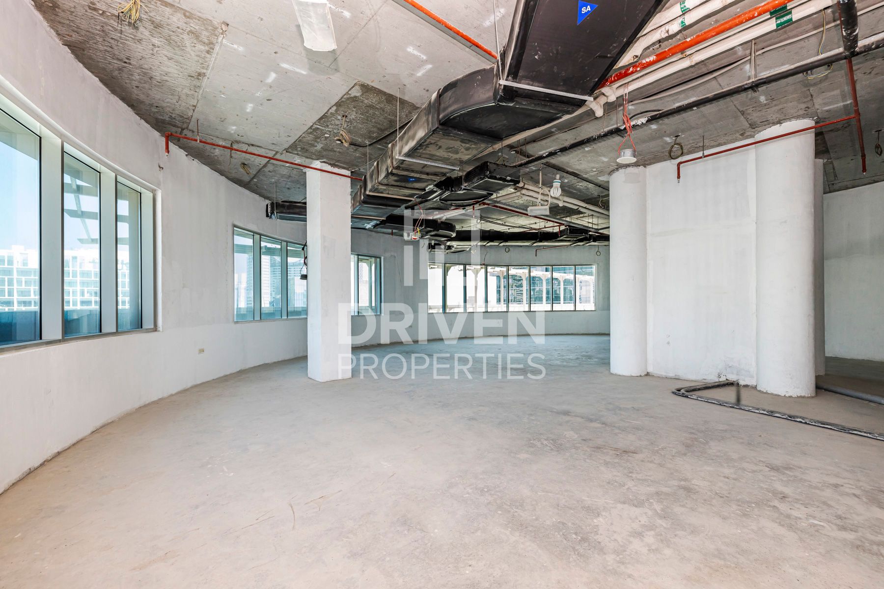 Full Floor Shell and Core 2 Level Office