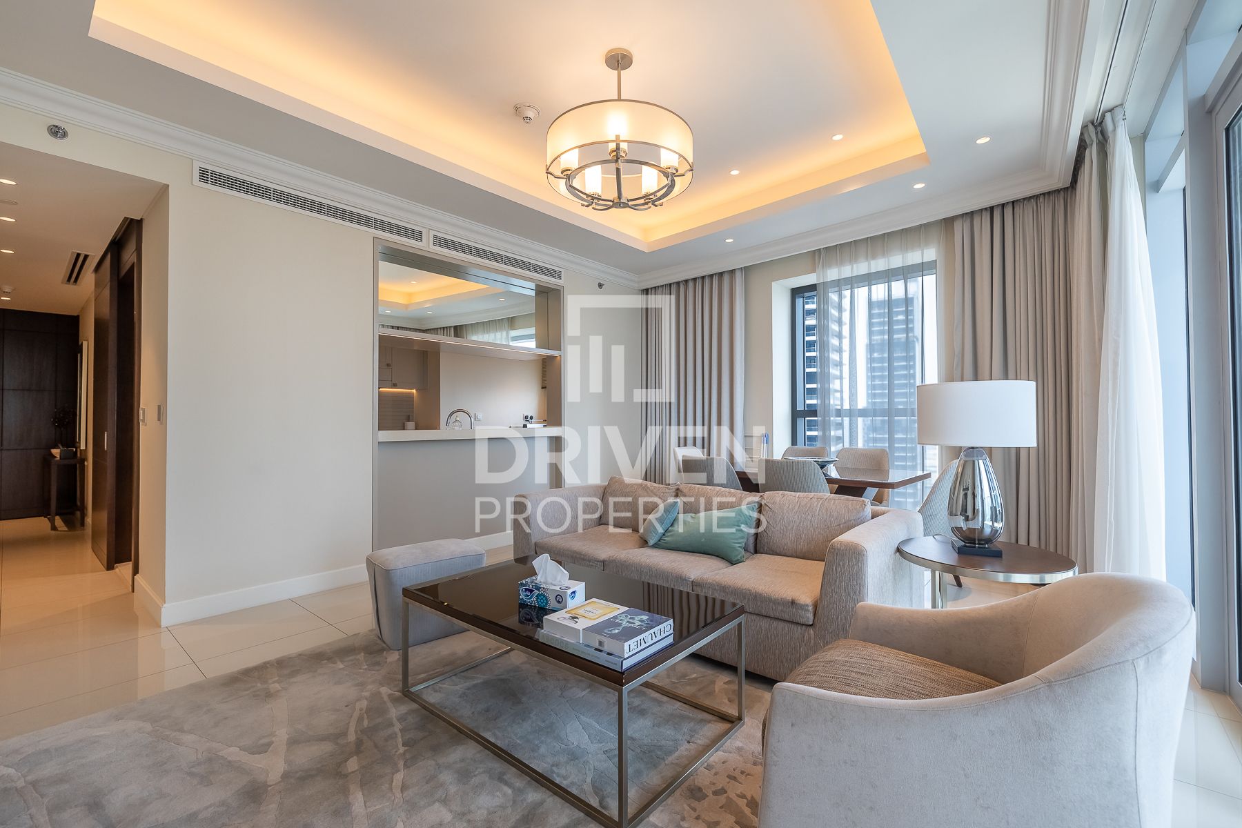 Furnished Unit with Burj and Fountain View