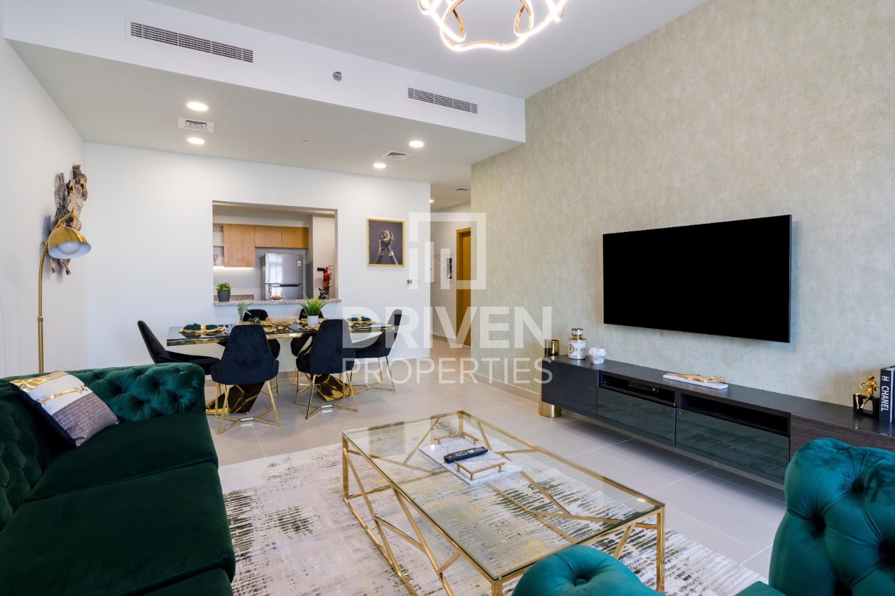 Furnished Apartment with Maids Room Burj View