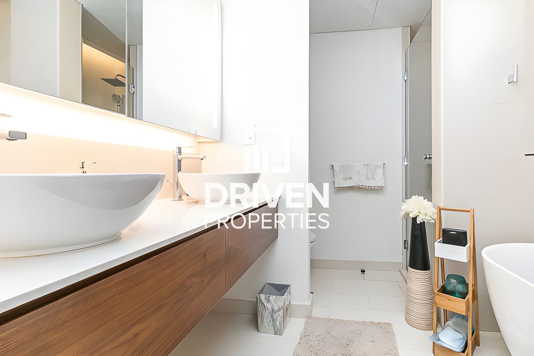 Furnished Unit with Burj Khalifa and Pool Views