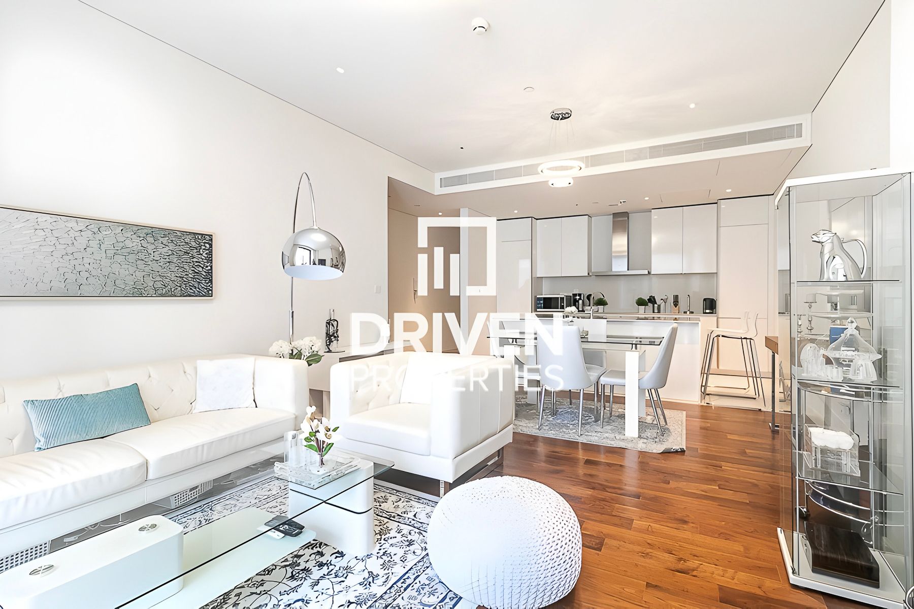 Furnished Unit with Burj Khalifa and Pool Views