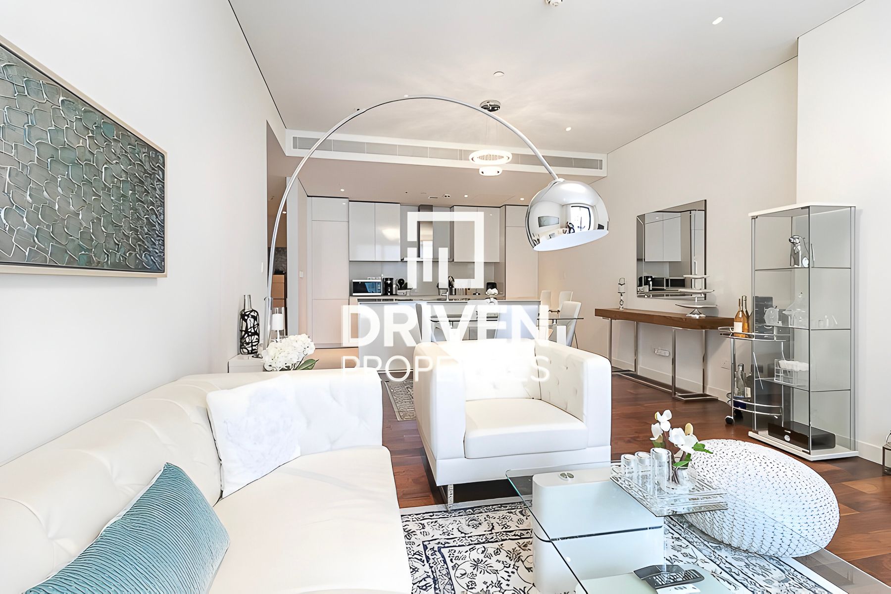 Furnished Unit with Burj Khalifa and Pool Views