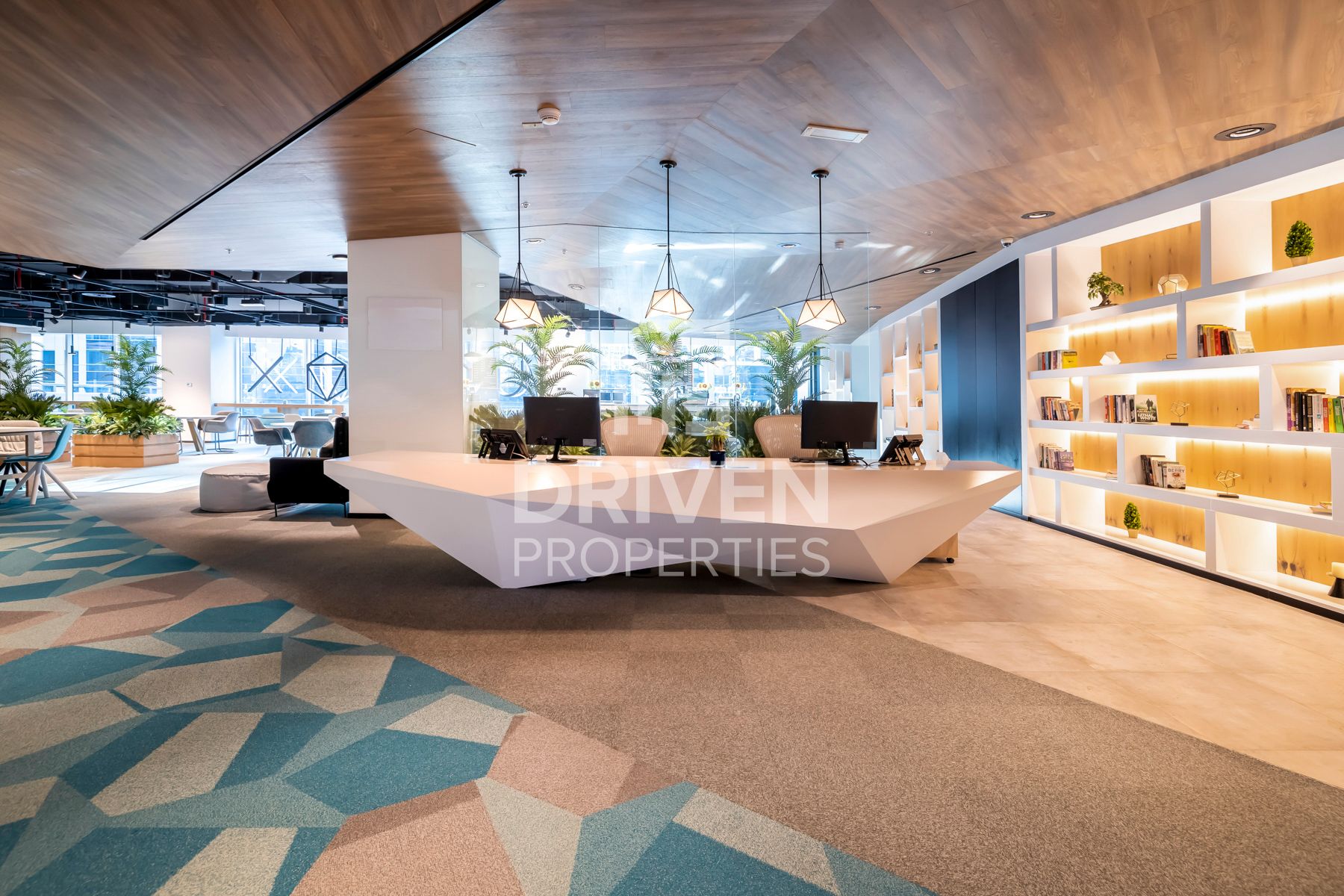 Stylish and Unique Office Well Managed