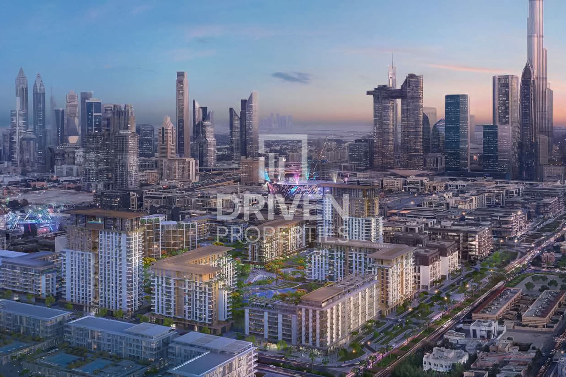 Enormous Unit with Downtown Skyline View