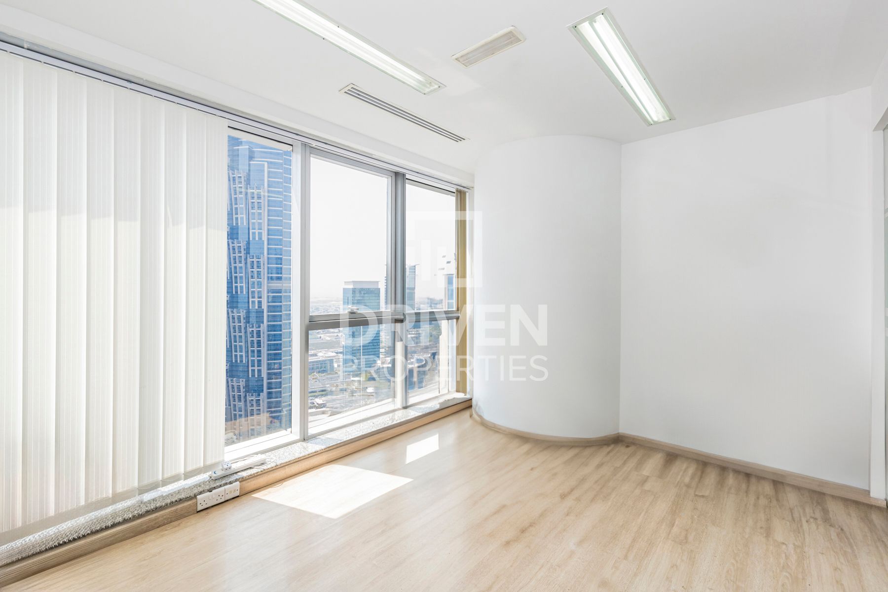 High Floor Vacant Partitioned Office Space