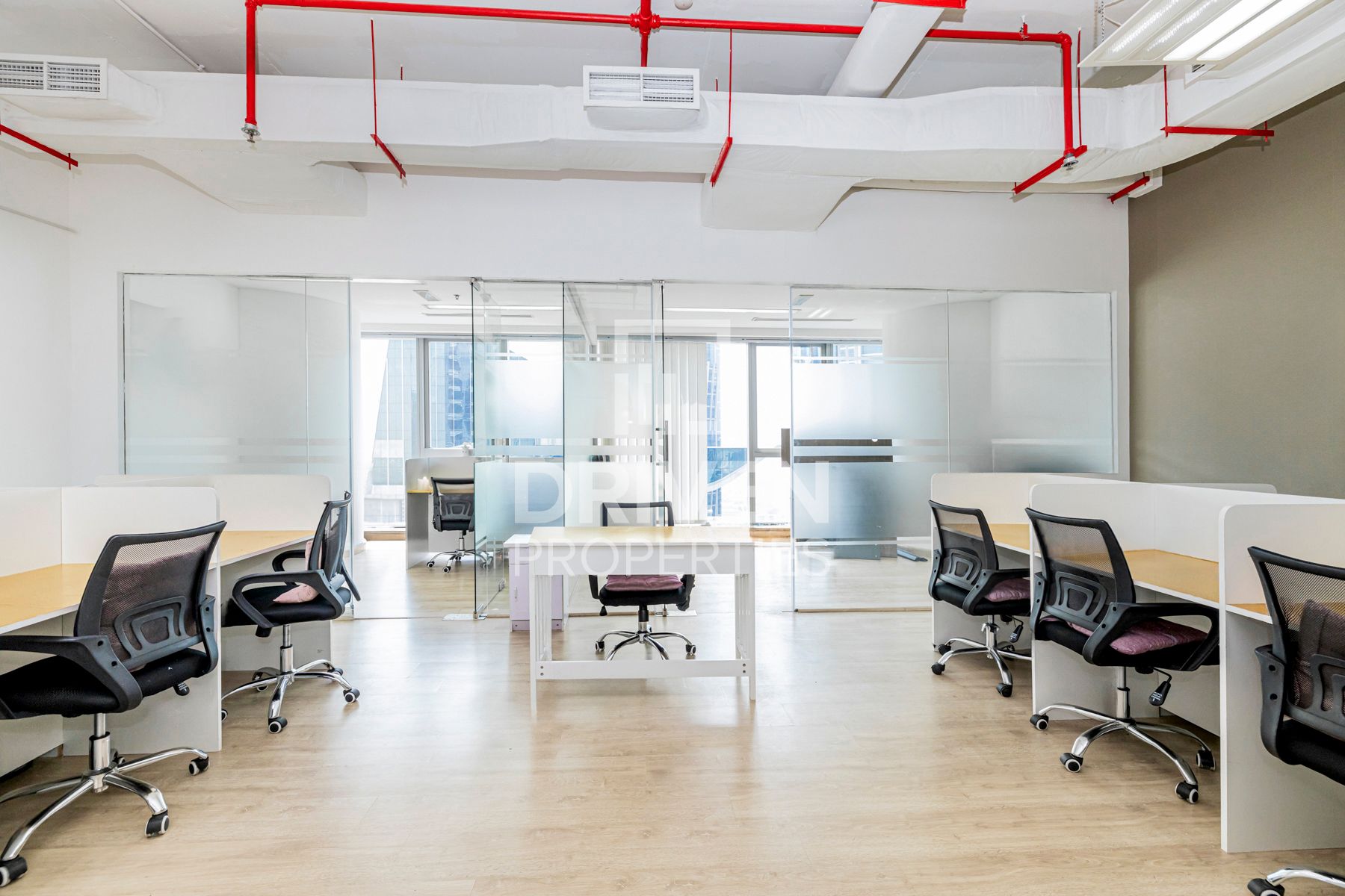 High Floor Vacant Partitioned Office Space