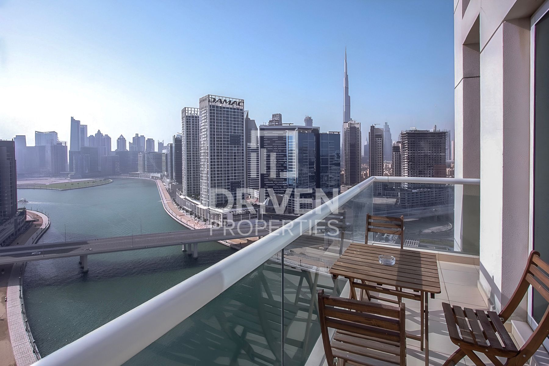 Panoramic Canal View Furnished High Floor