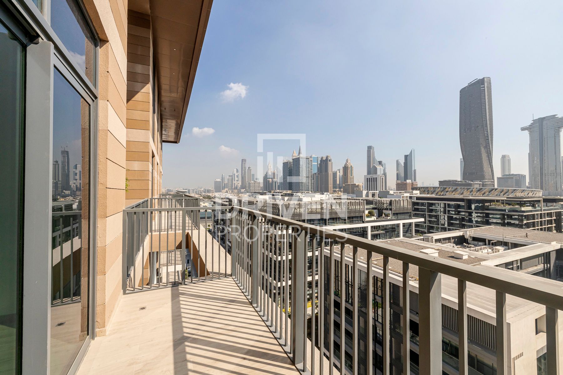 Top Floor with Burj and City Views Spacious