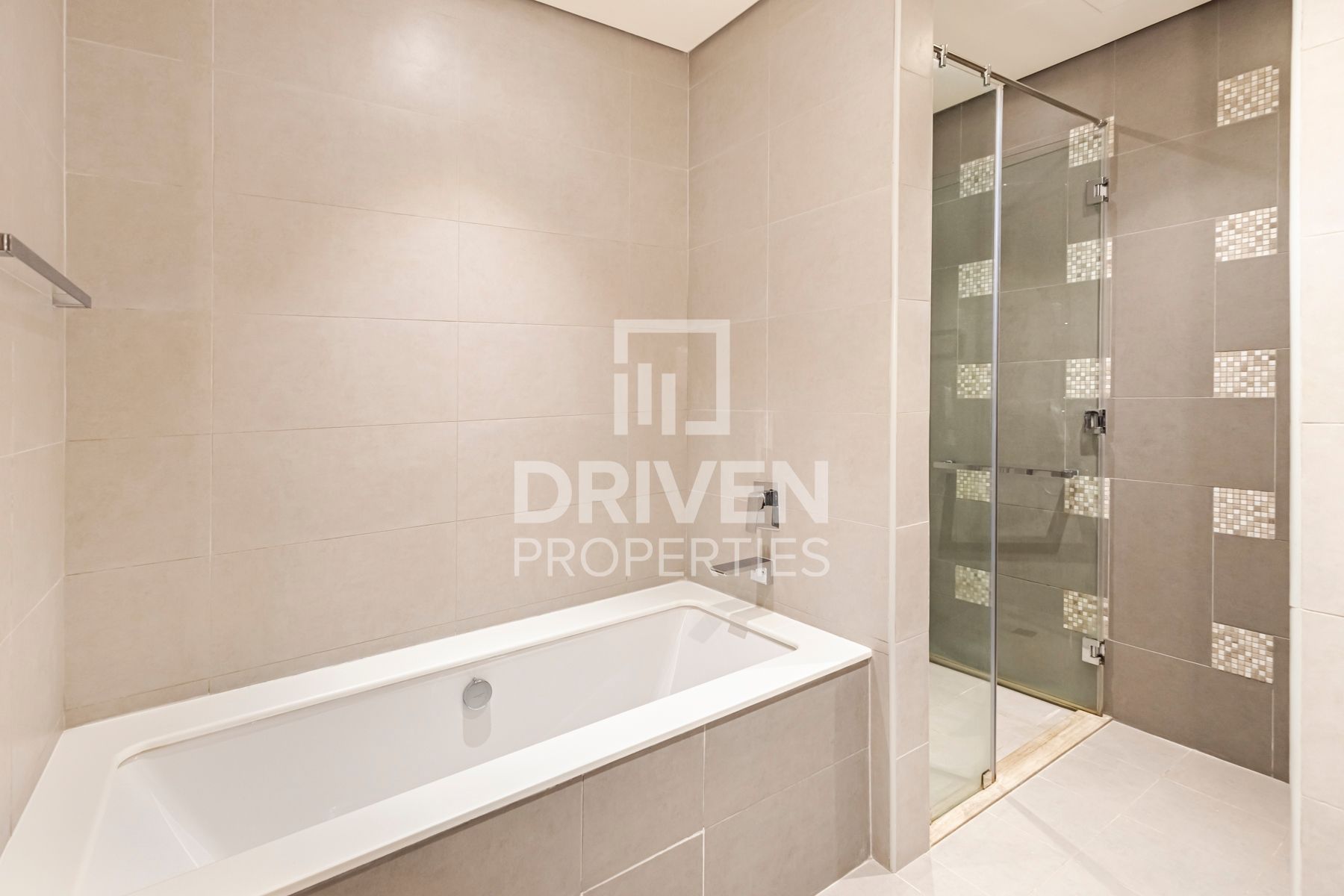 Vacant Balcony with Burj and Canal Views