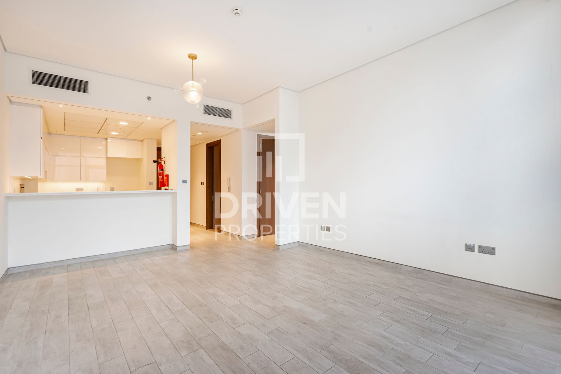 Vacant Balcony with Burj and Canal Views