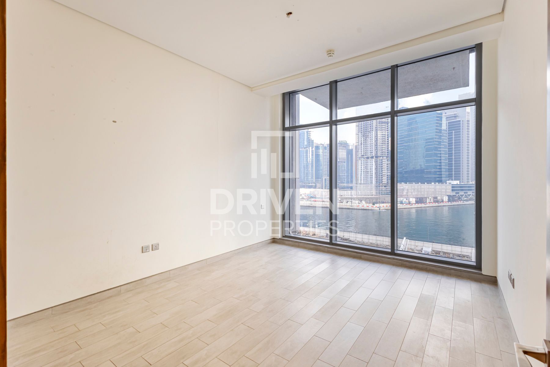 Vacant Balcony with Burj and Canal Views