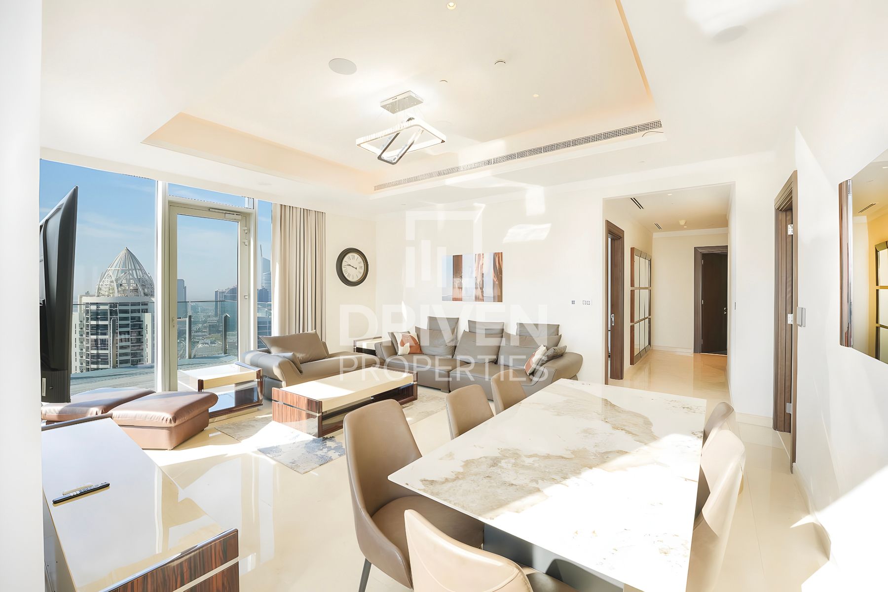 Burj Khalifa and Park View Modern Design