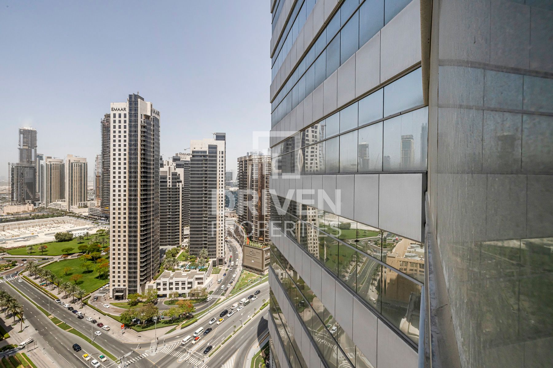 Combined Commodious Office Burj Khalifa View