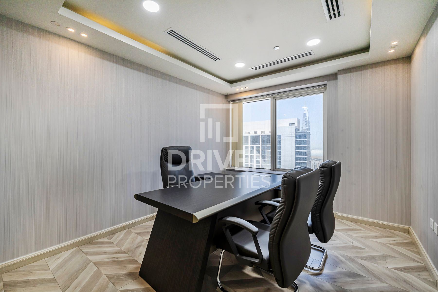 Combined Commodious Office Burj Khalifa View