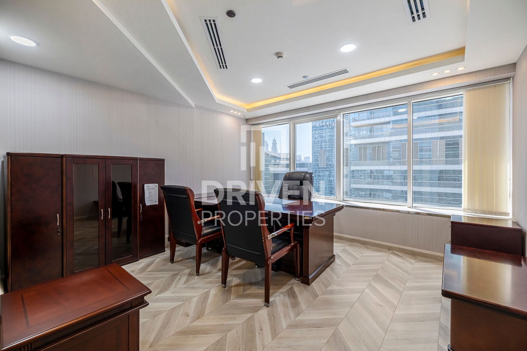 Combined Commodious Office Burj Khalifa View