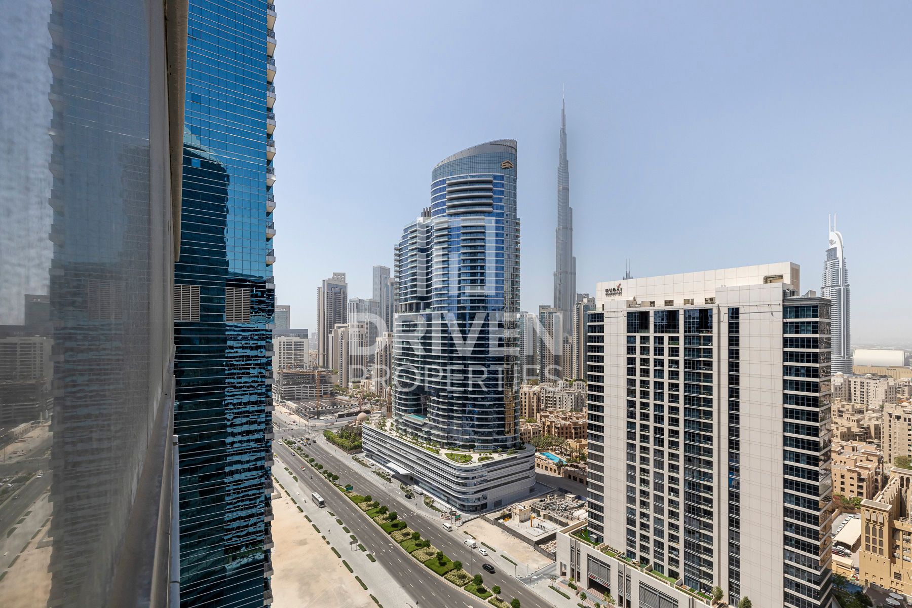 Combined Commodious Office Burj Khalifa View