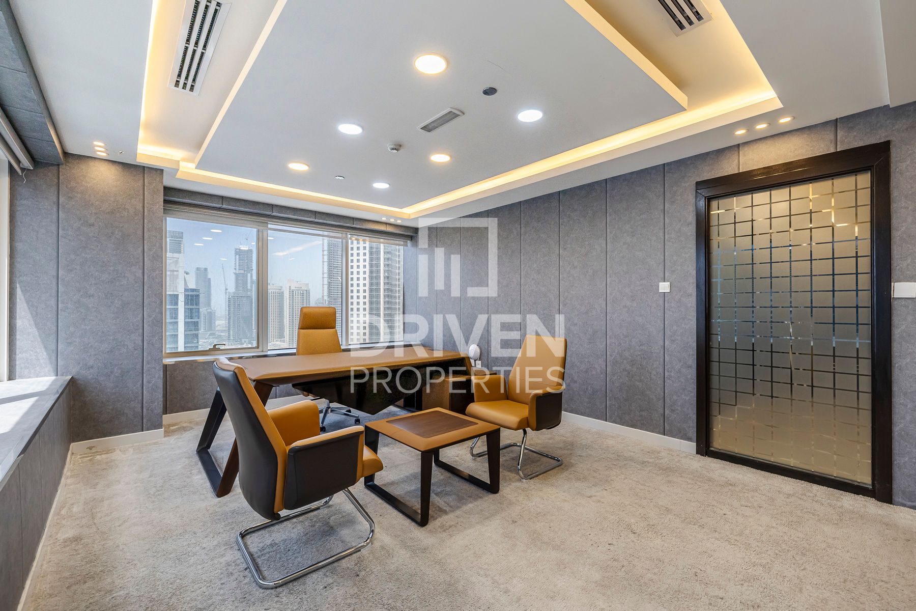 Combined Commodious Office Burj Khalifa View