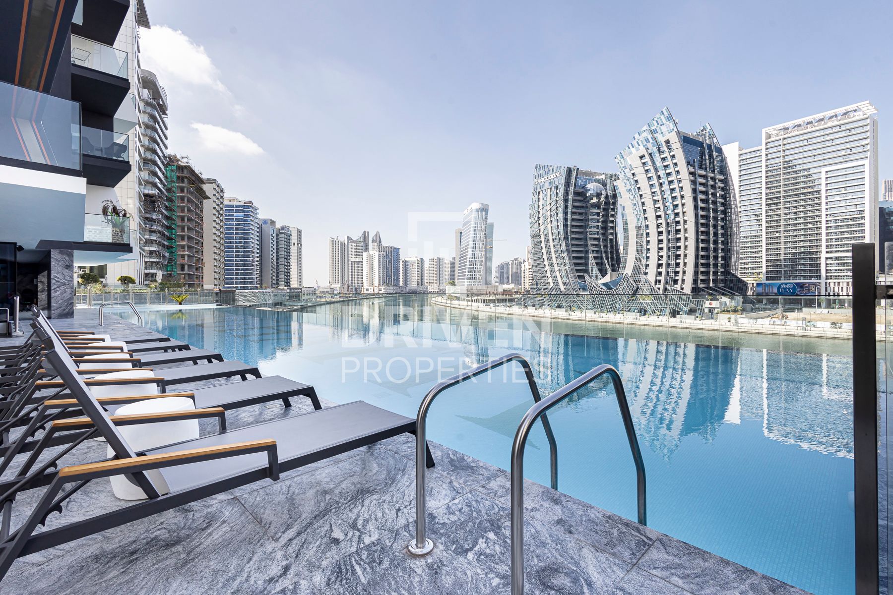 Prime Location Canal and Burj Khalifa View