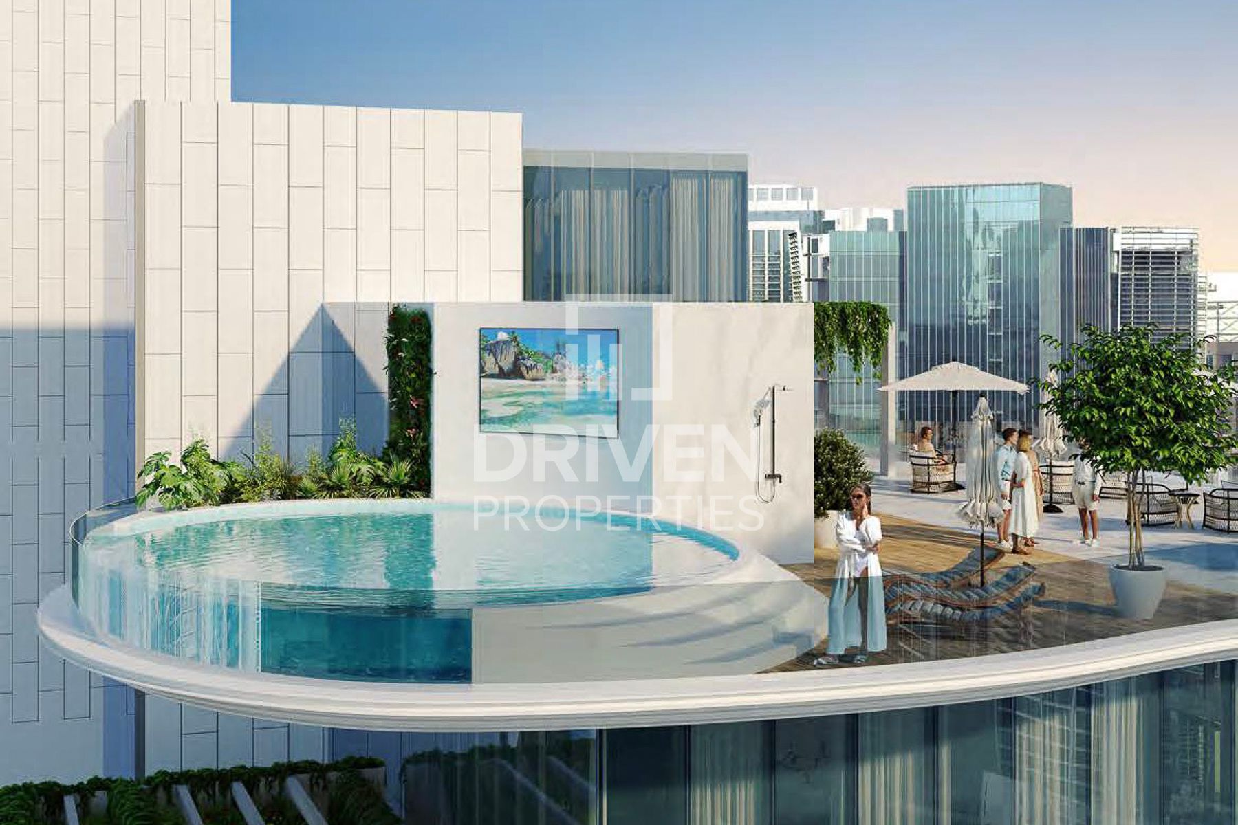 High Floor Amazing Canal View Furnished Studio