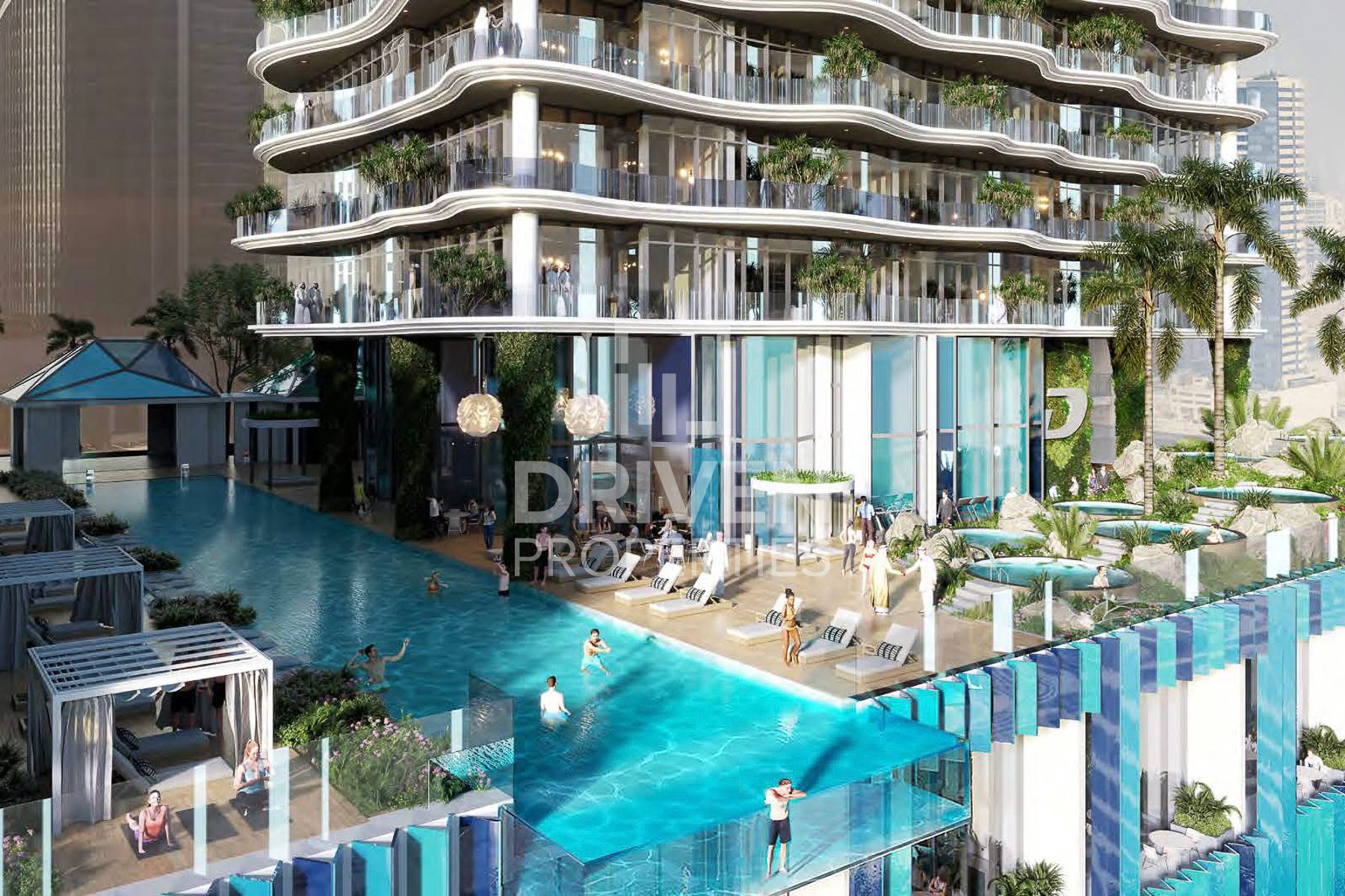 High Floor Amazing Canal View Furnished Studio