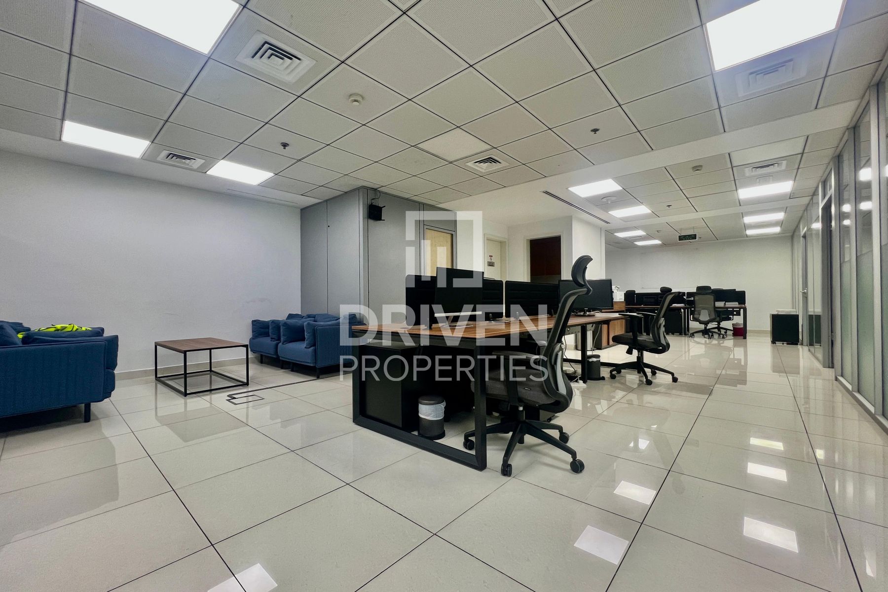 Office for Rent - Partitioned Office Fitted Near to Metro