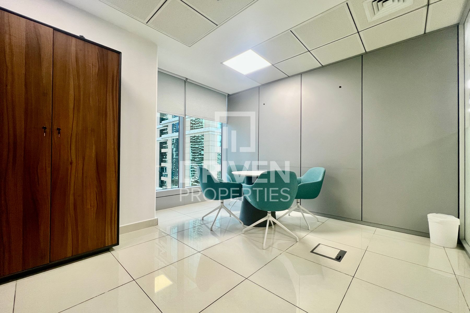 Partitioned Office Fitted Near to Metro