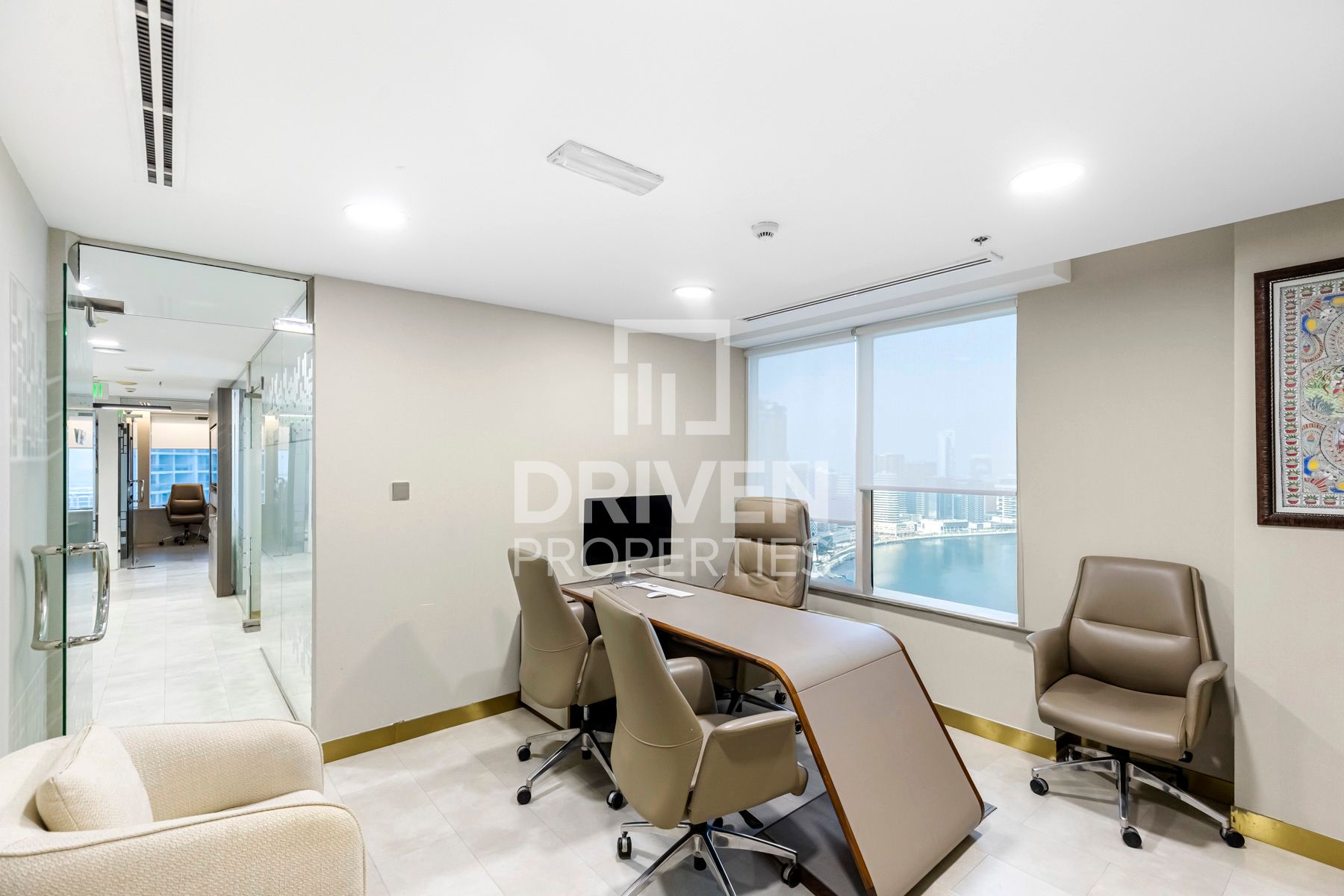 Combined Fully Furnished Office with Canal View