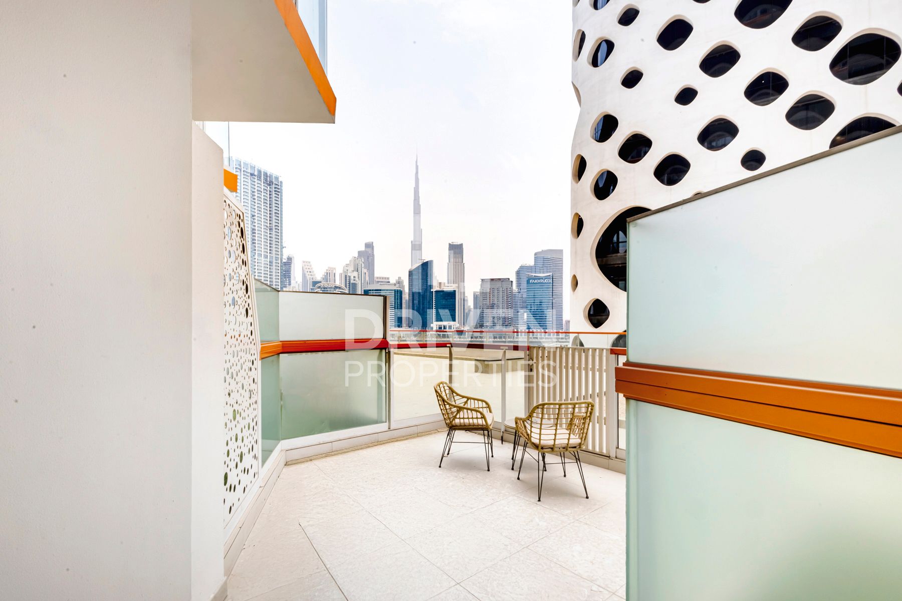 Burj Khalifa and Canal Views Huge Terrace