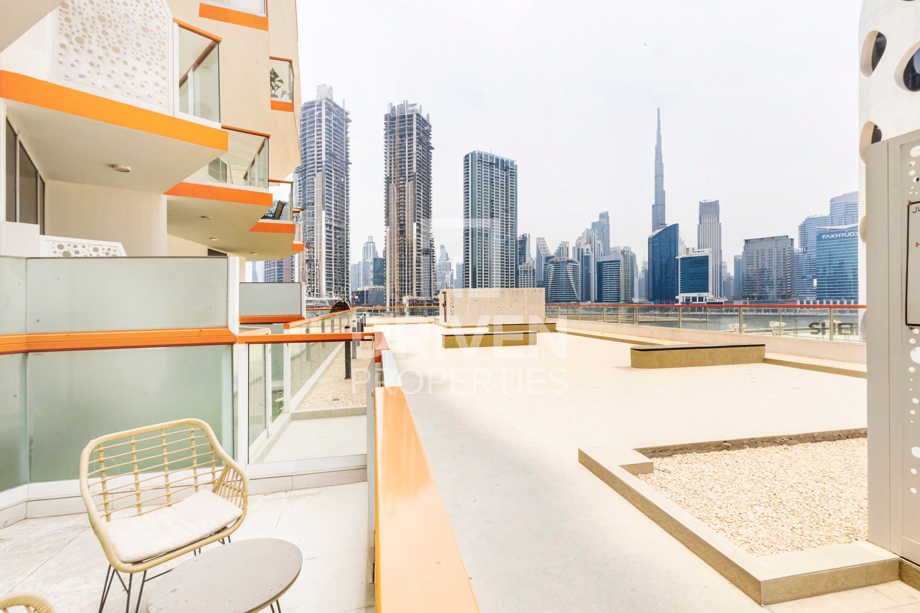 Burj Khalifa and Canal Views Huge Terrace