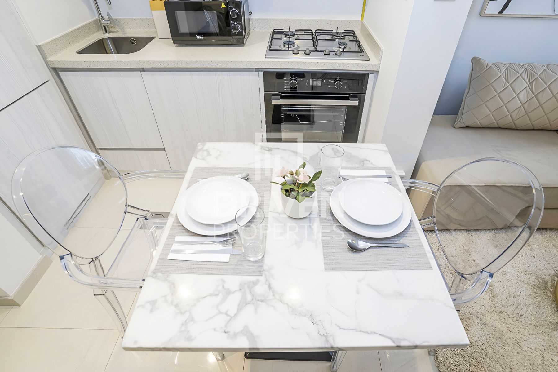 Fully Furnished Elegant Interior Canal View