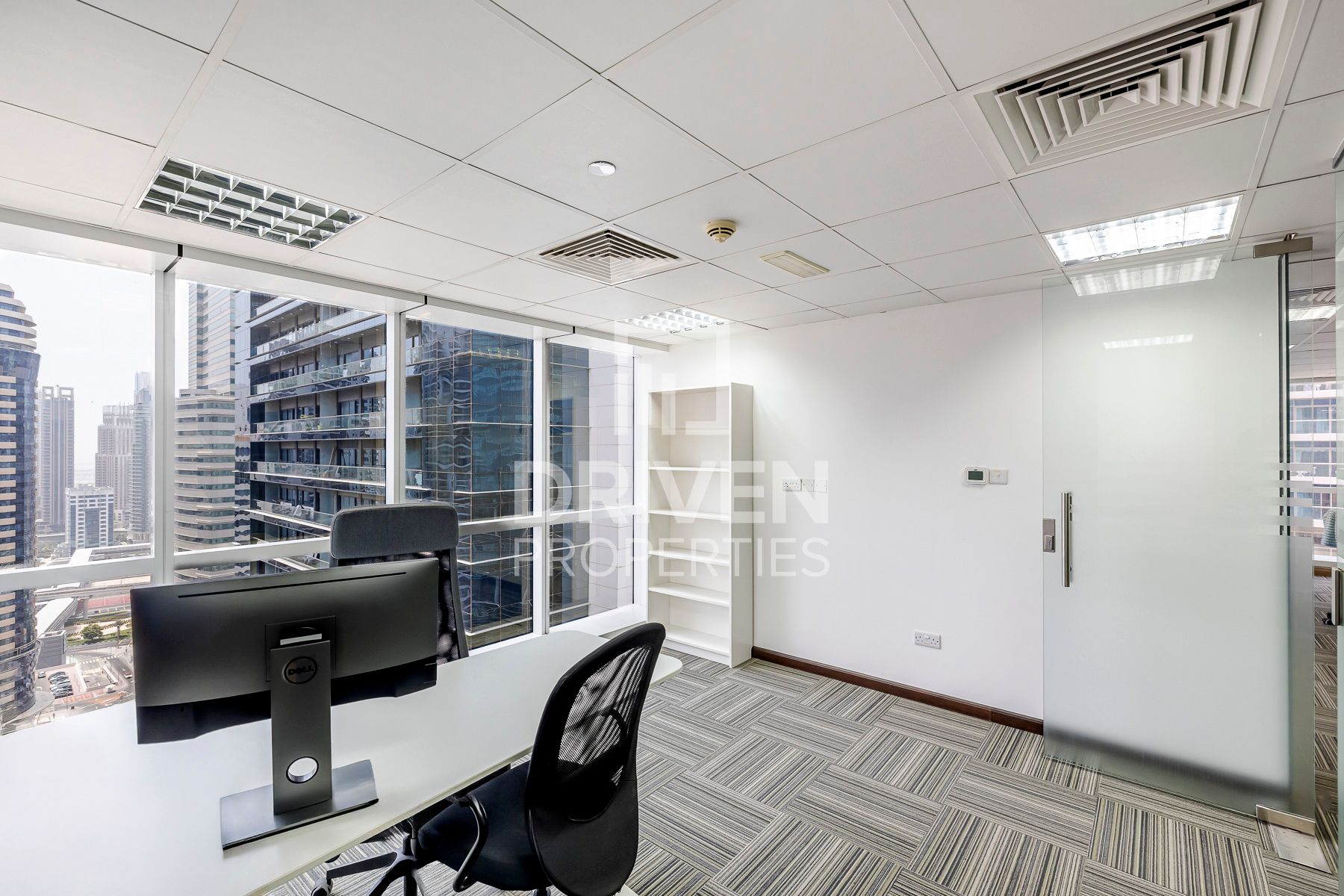 Premium Office Glass Partitions High Floor