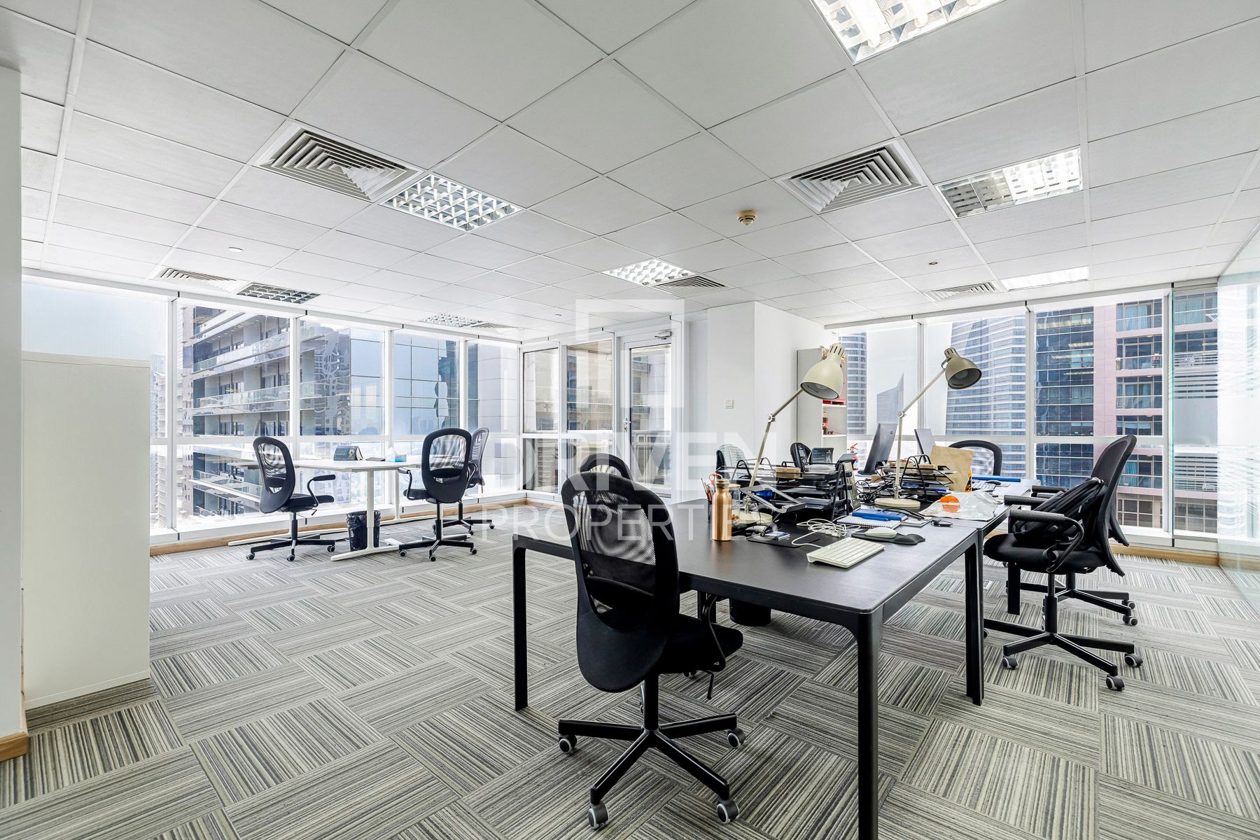 Premium Office Glass Partitions High Floor