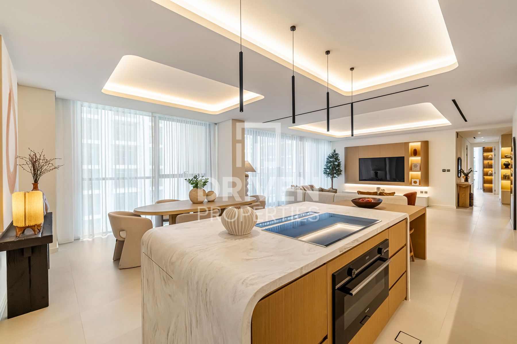 Fully Furnished and Spacious Modern Finishing