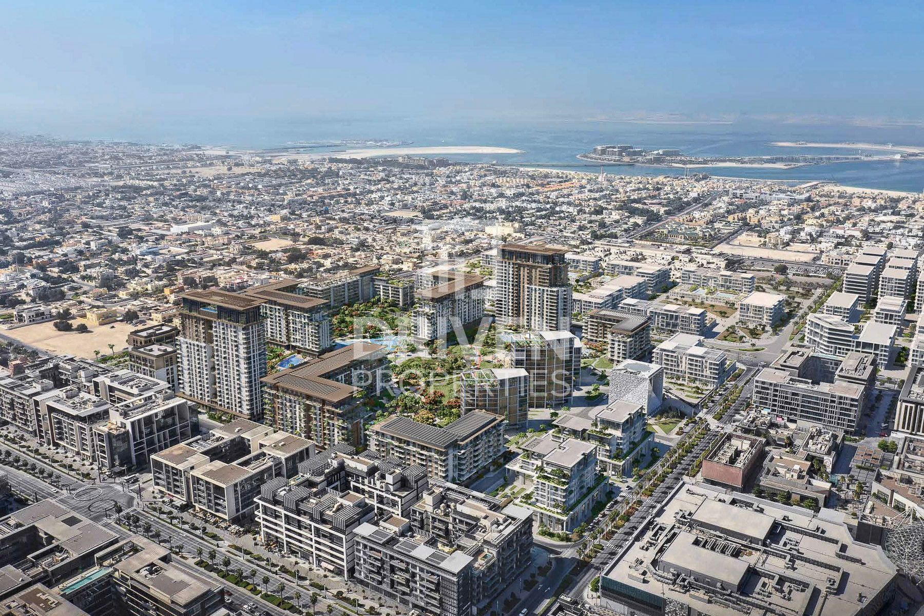 Park and Burj View Corner Unit with Maids Room