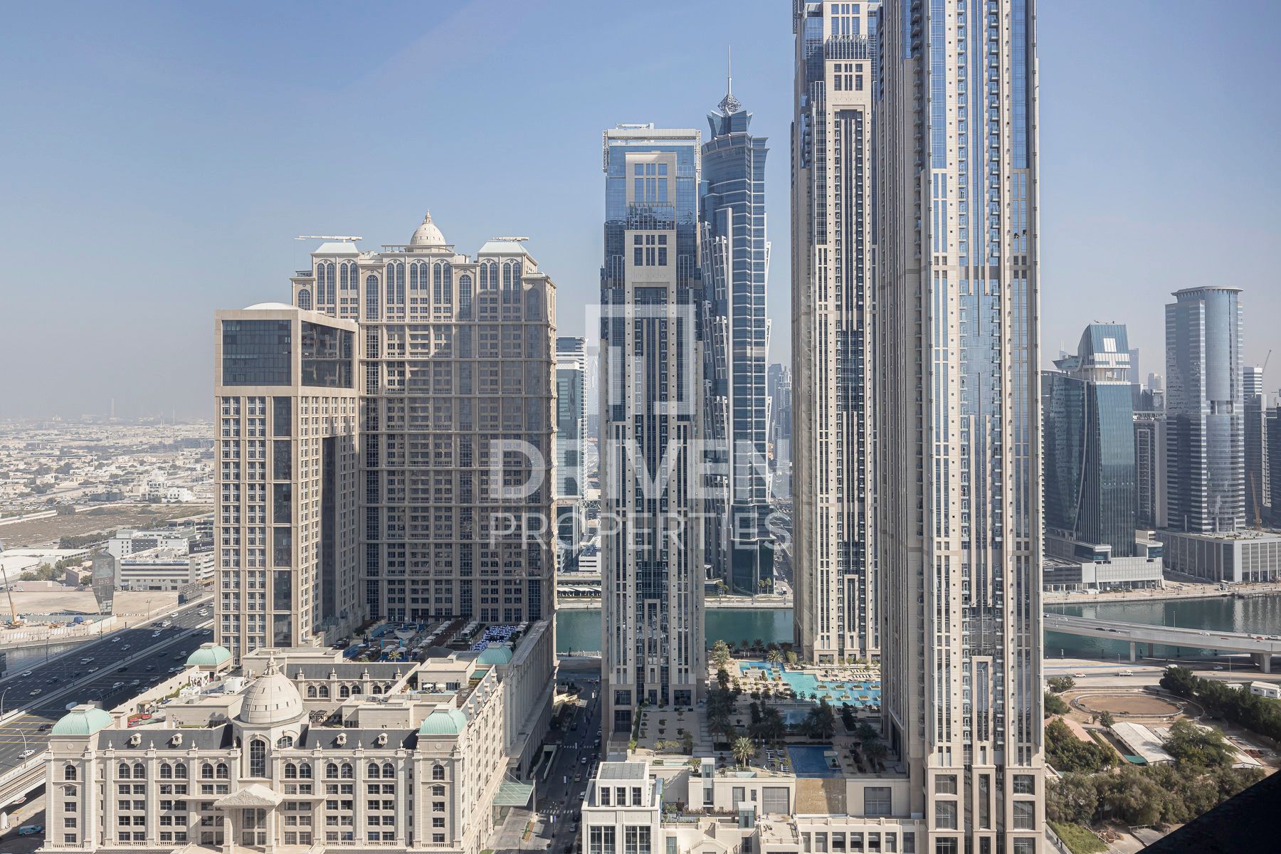 Spacious Canal and Skyline view Furnished