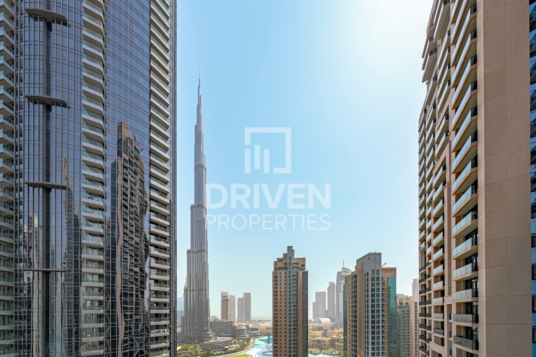 Vacant Burj Khalifa and Fountain View Upgraded
