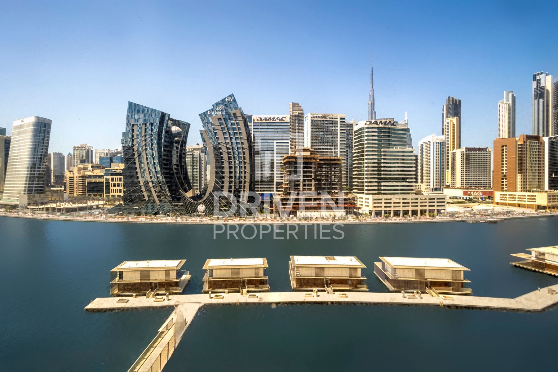 Furnished Studio with Canal and Pool View