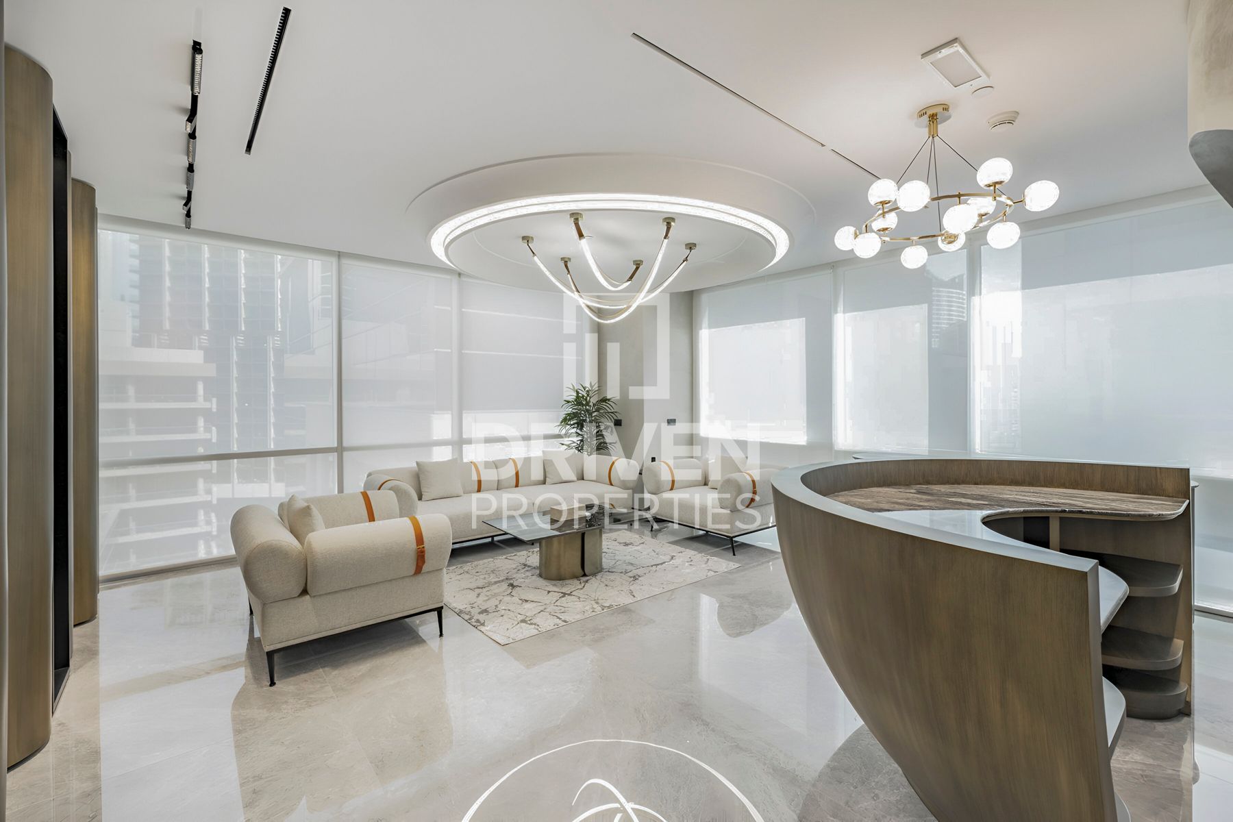 Corner Unit Furnished Office Prime Location