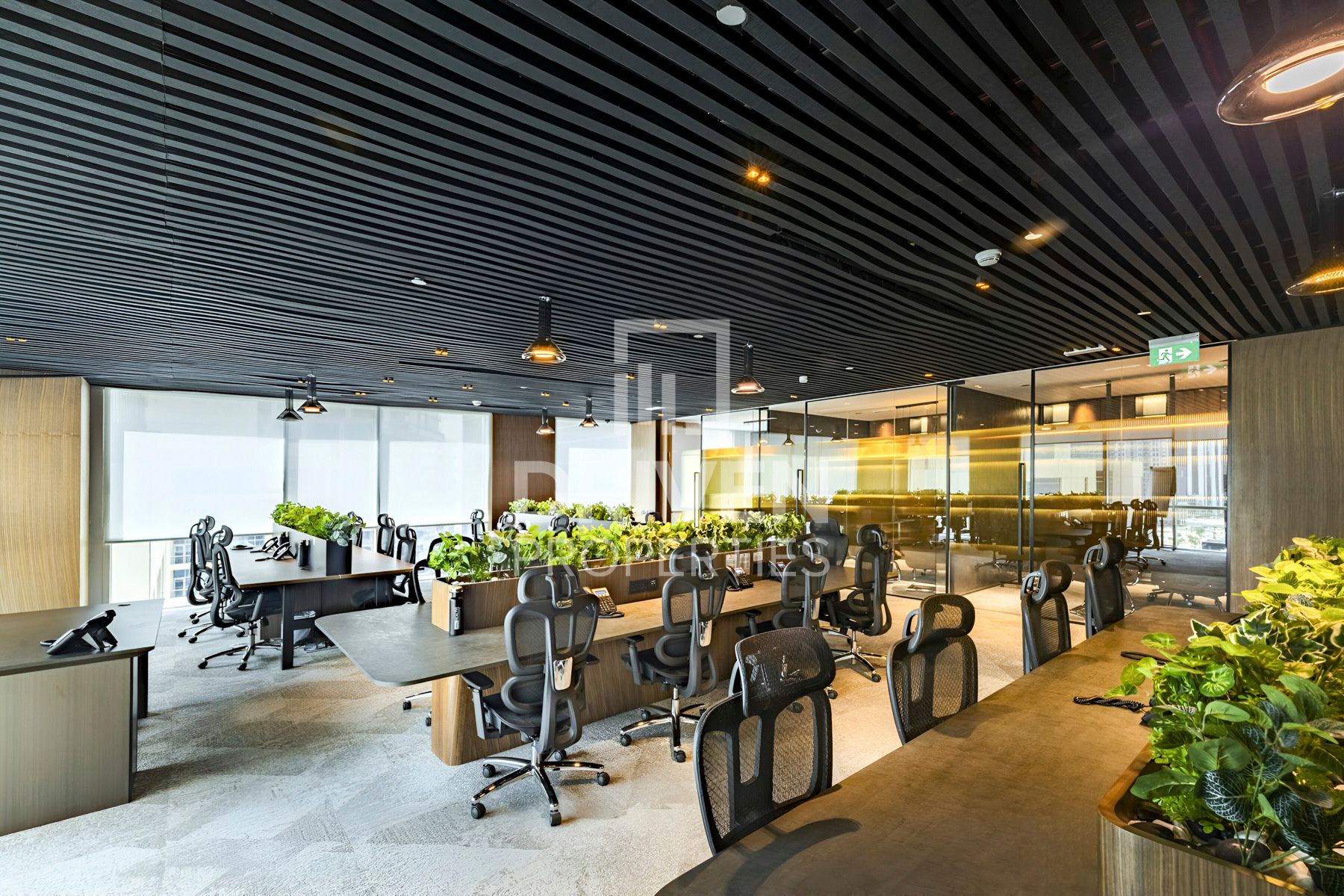 Corner Unit Furnished Office Prime Location