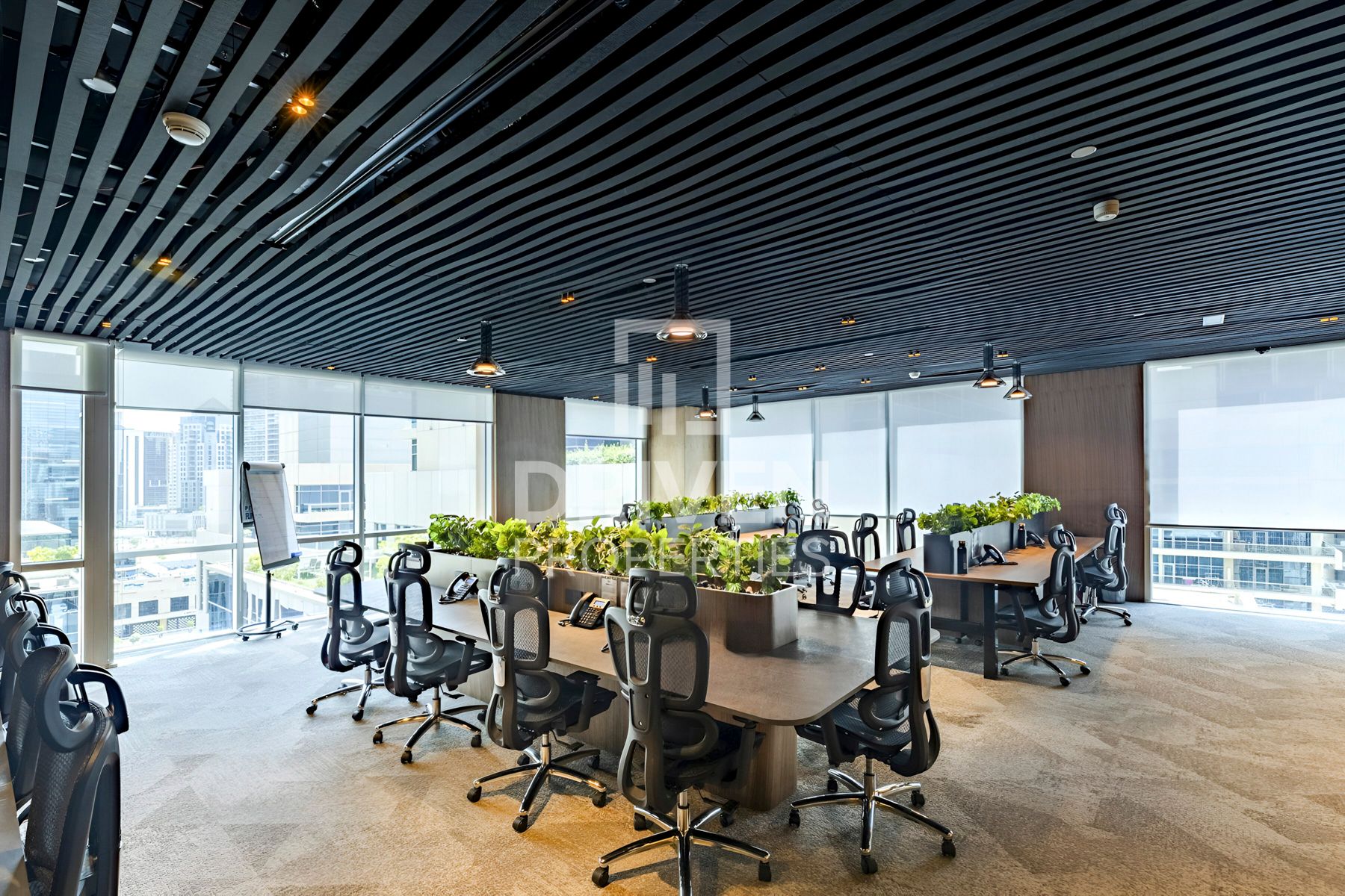 Corner Unit Furnished Office Prime Location