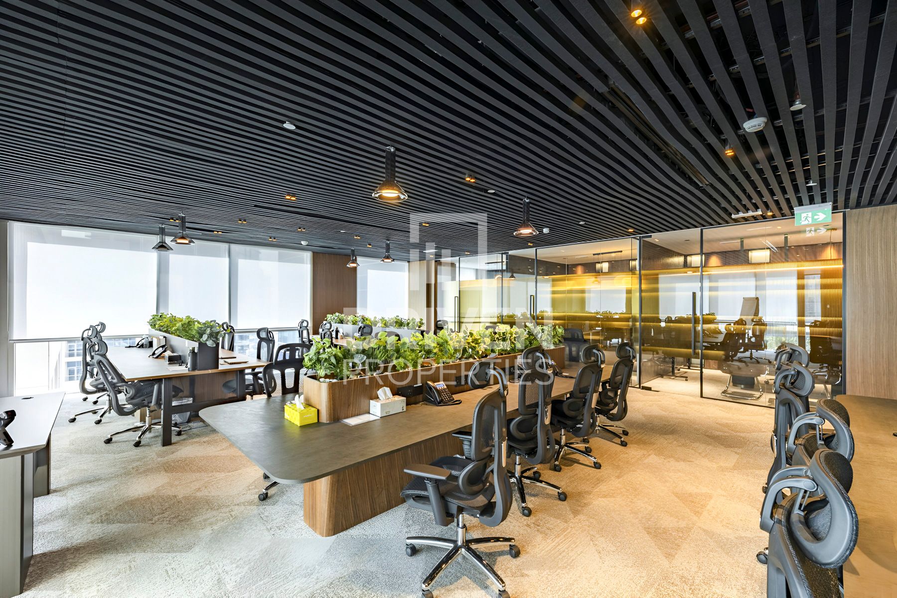 Corner Unit Furnished Office Prime Location