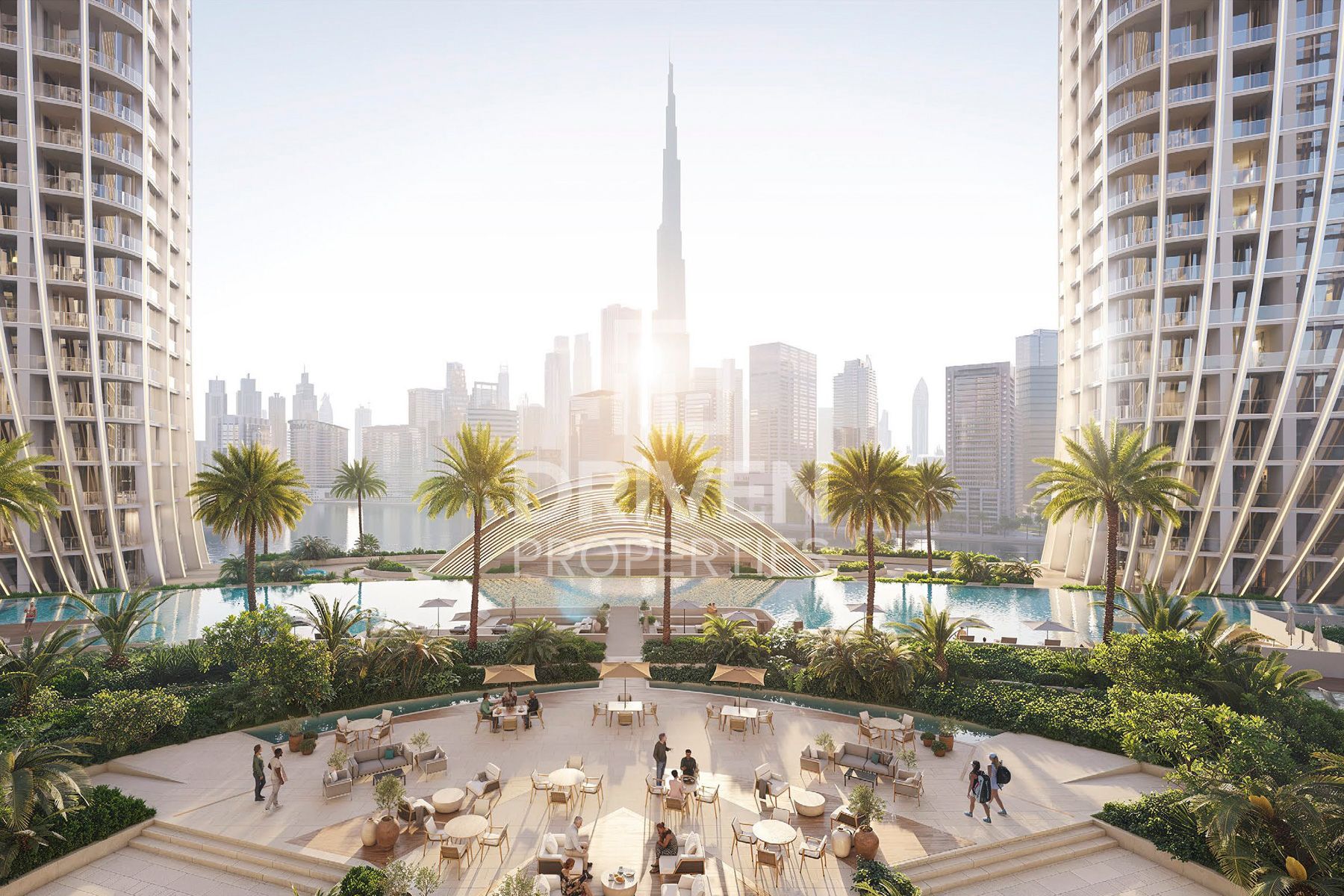 Burj Khalifa and Canal View Easy Payment Plan