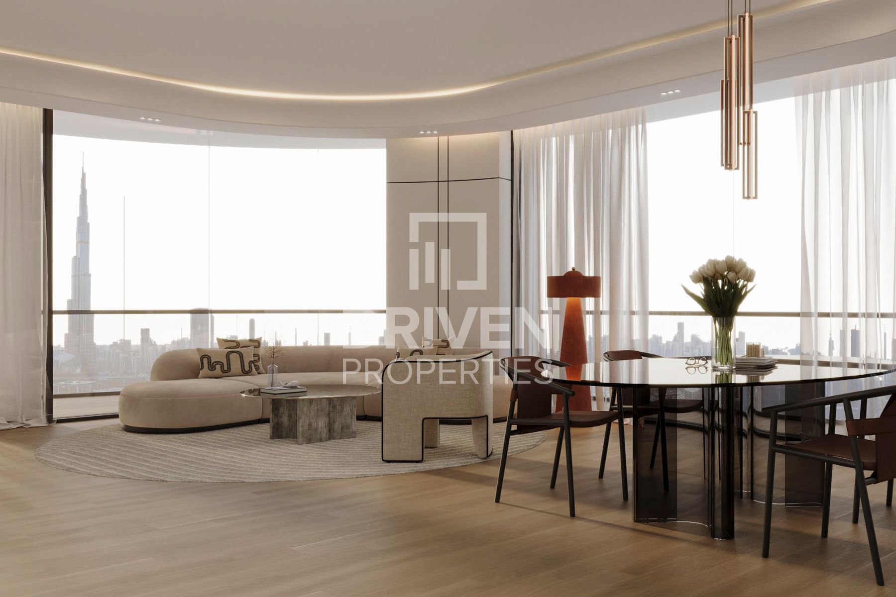 Burj Khalifa and Canal View Easy Payment Plan