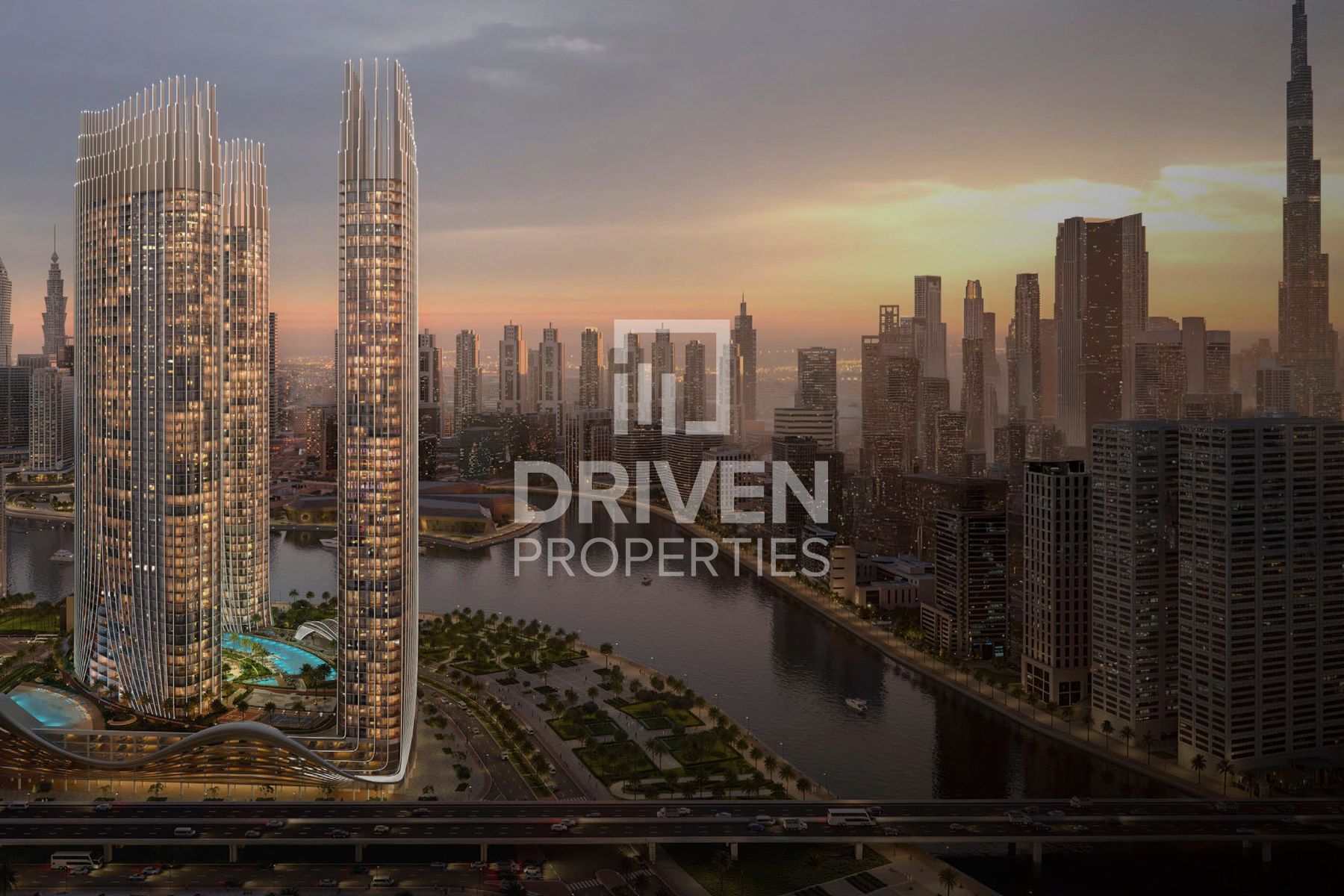 Burj Khalifa and Canal View Easy Payment Plan