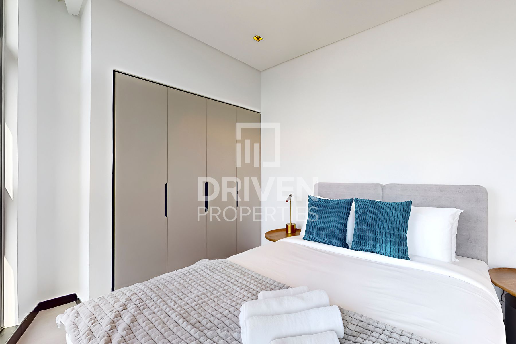 Full Canal and Burj Khalifa View Higher Floor