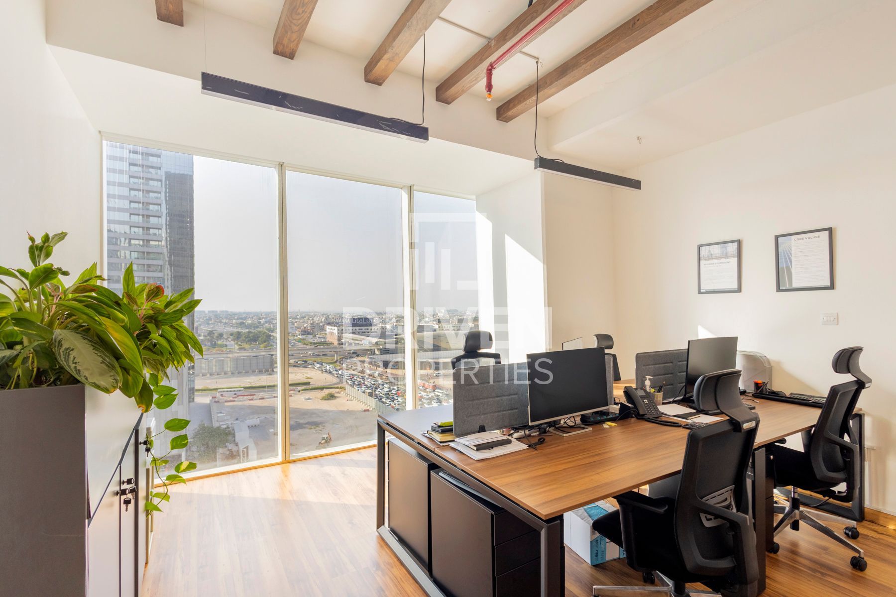 Close to Metro Fitted Office Prime Location