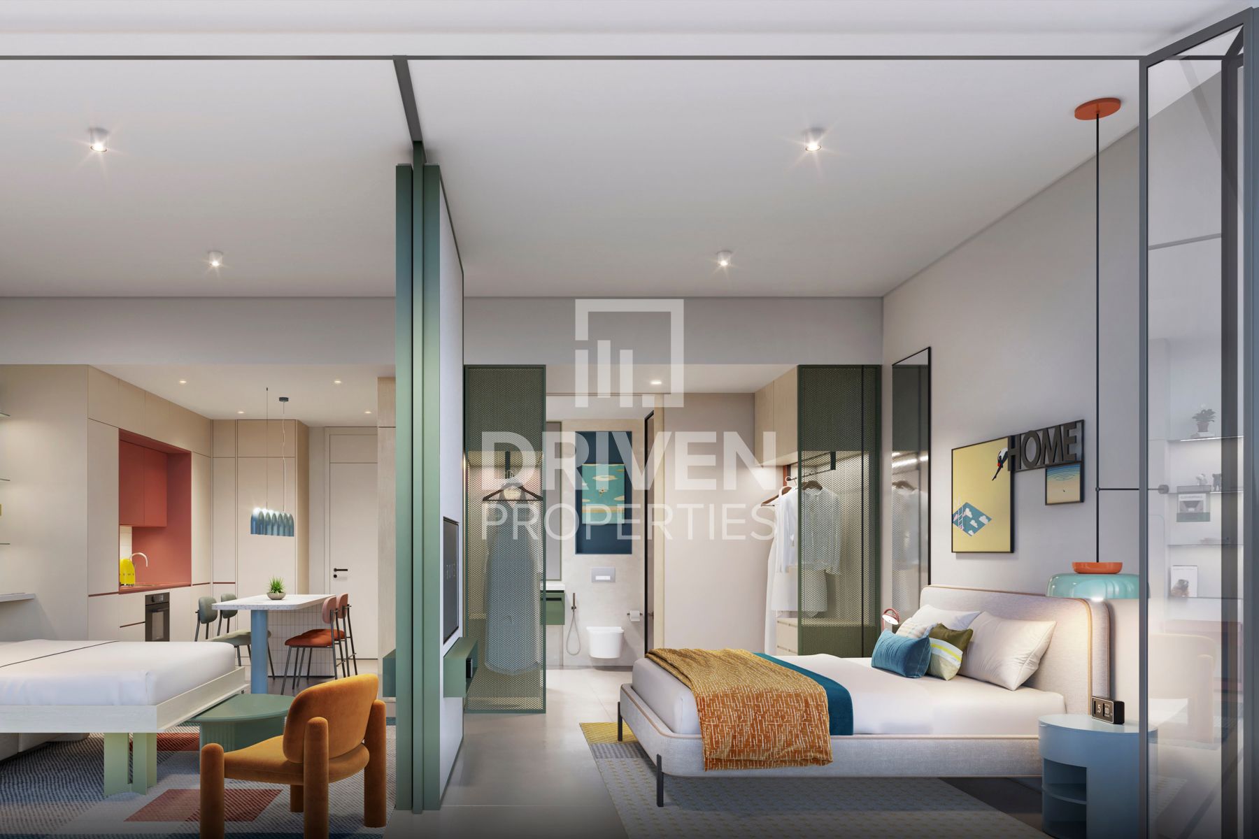 Corner Unit with Burj Khalifa and Canal Views