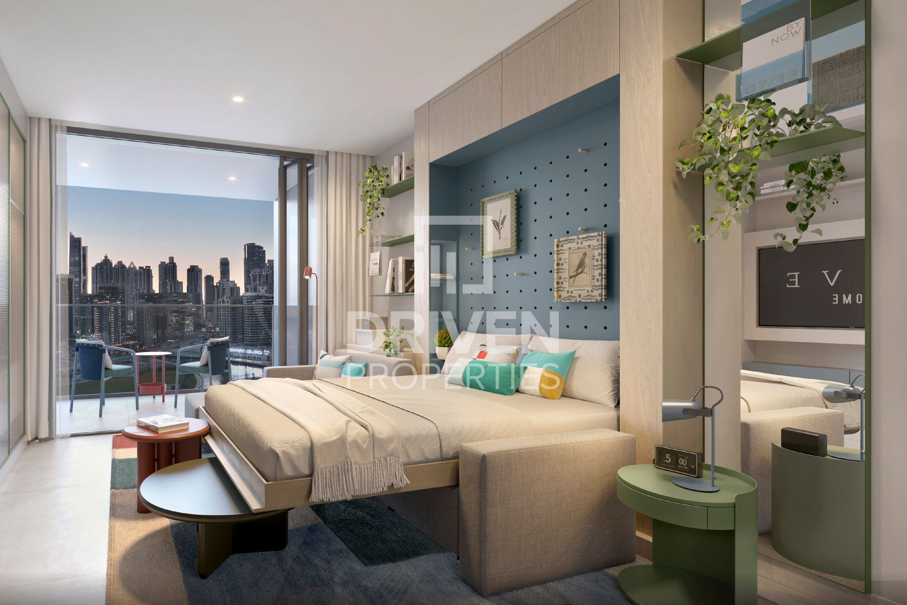 Corner Unit with Burj Khalifa and Canal Views